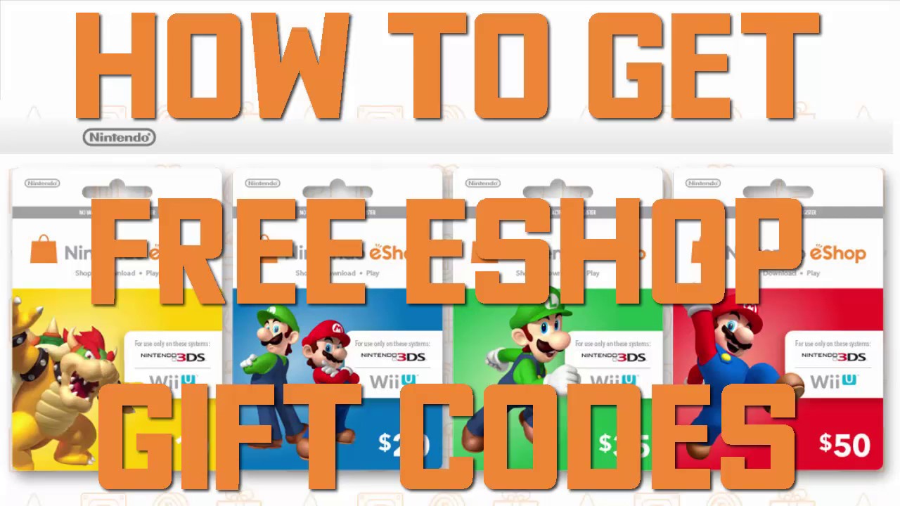 free eshop codes for switch
